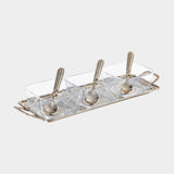 Roussillon Condiment Set with Spoons