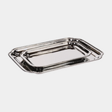 Andrea Polished Brass Tray, Small