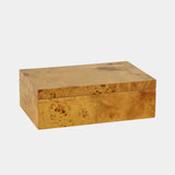 Leiden Burl Wood Design Box, Large