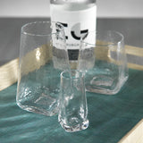 Kallos Hammered Highball Glasses (Set of 6)