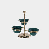 Monte Napoleone 3-Tier Condiment Bowl Set