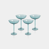 Image of Savoy Optic Swirl Cocktail Glasses