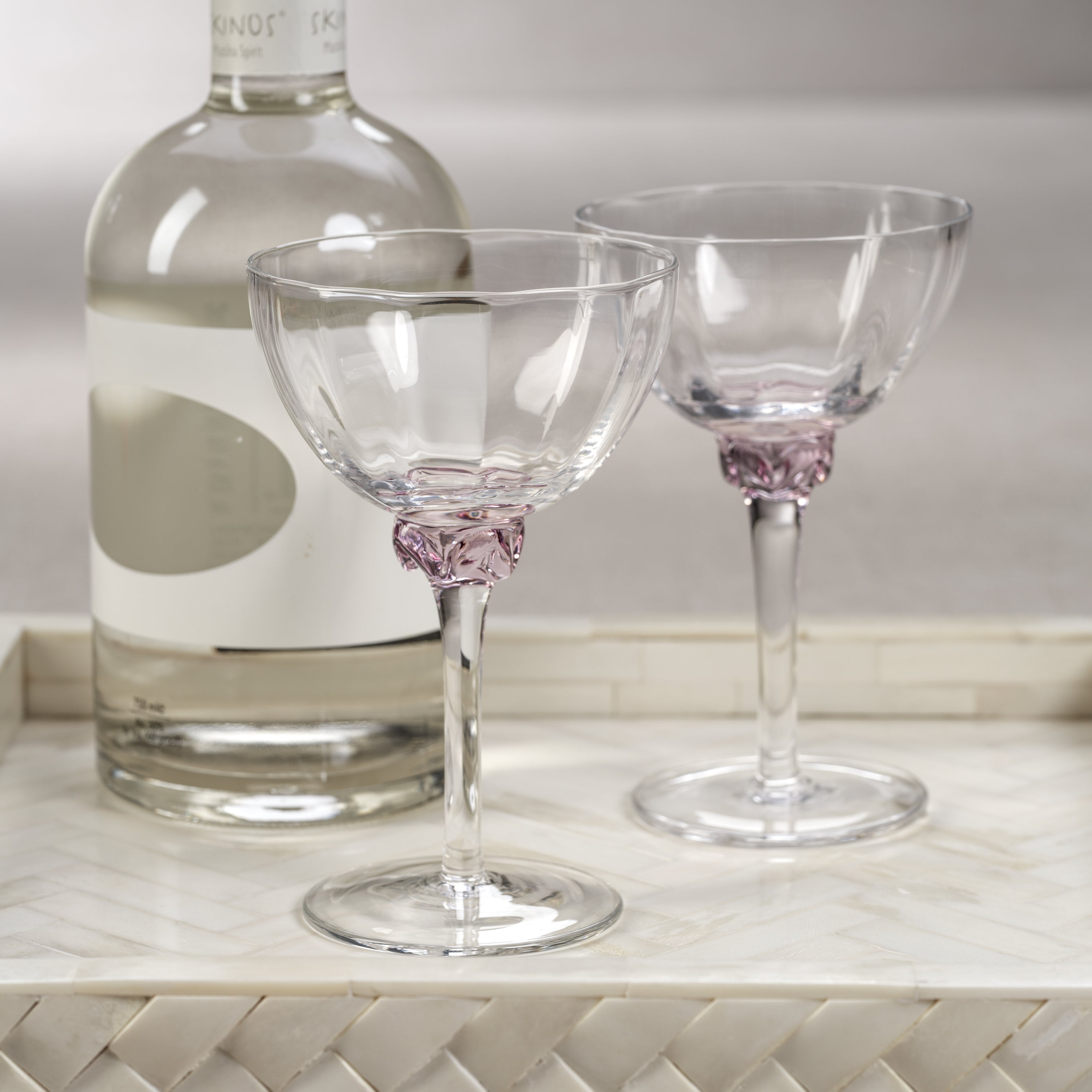Image of Colette Martini & Cocktail Glasses