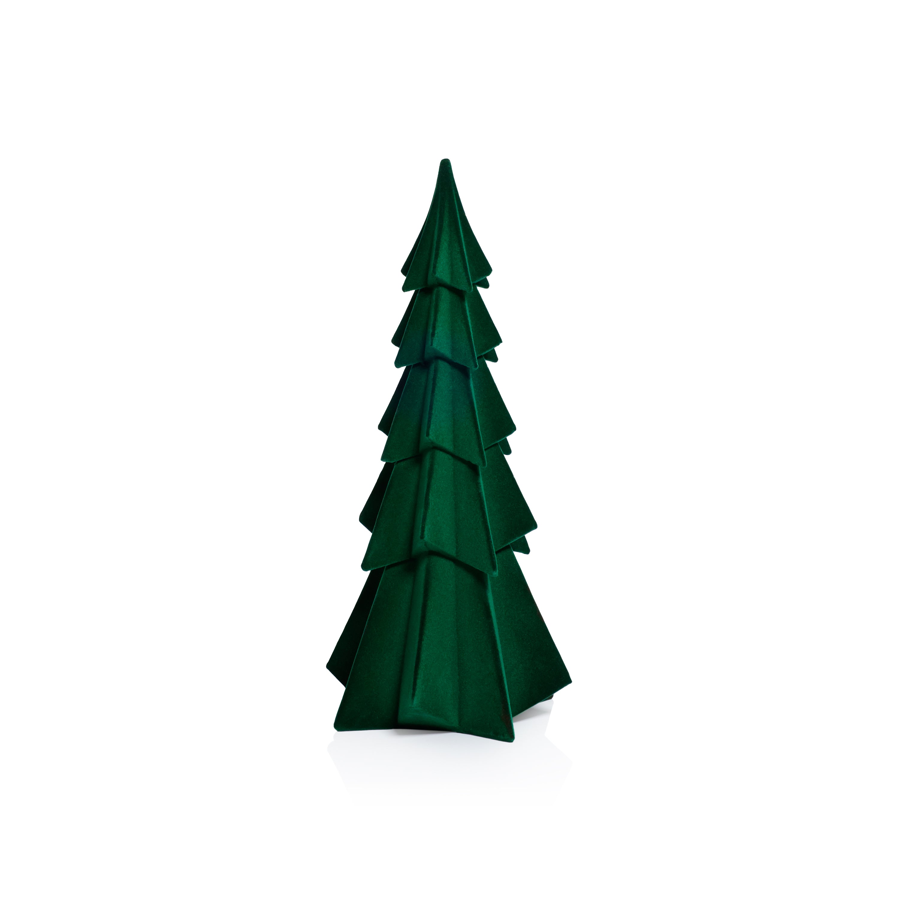 Flocked Decorative Trees - Holiday Tabletop Décor, Set of 4 by The Favorites