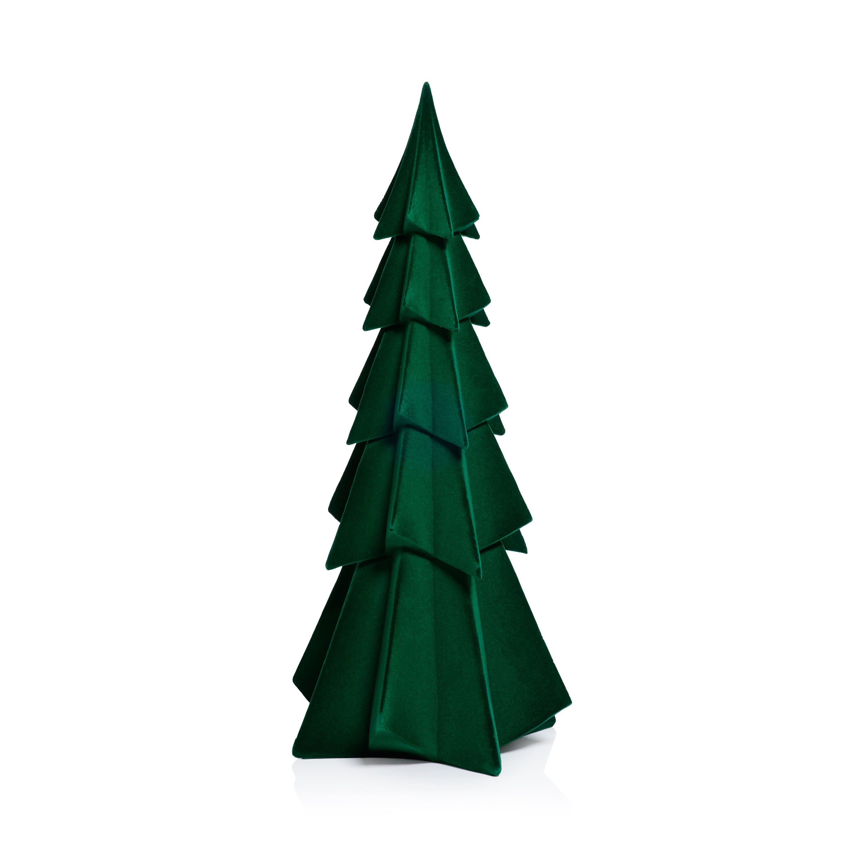 Flocked Decorative Trees - Holiday Tabletop Décor, Set of 4 by The Favorites