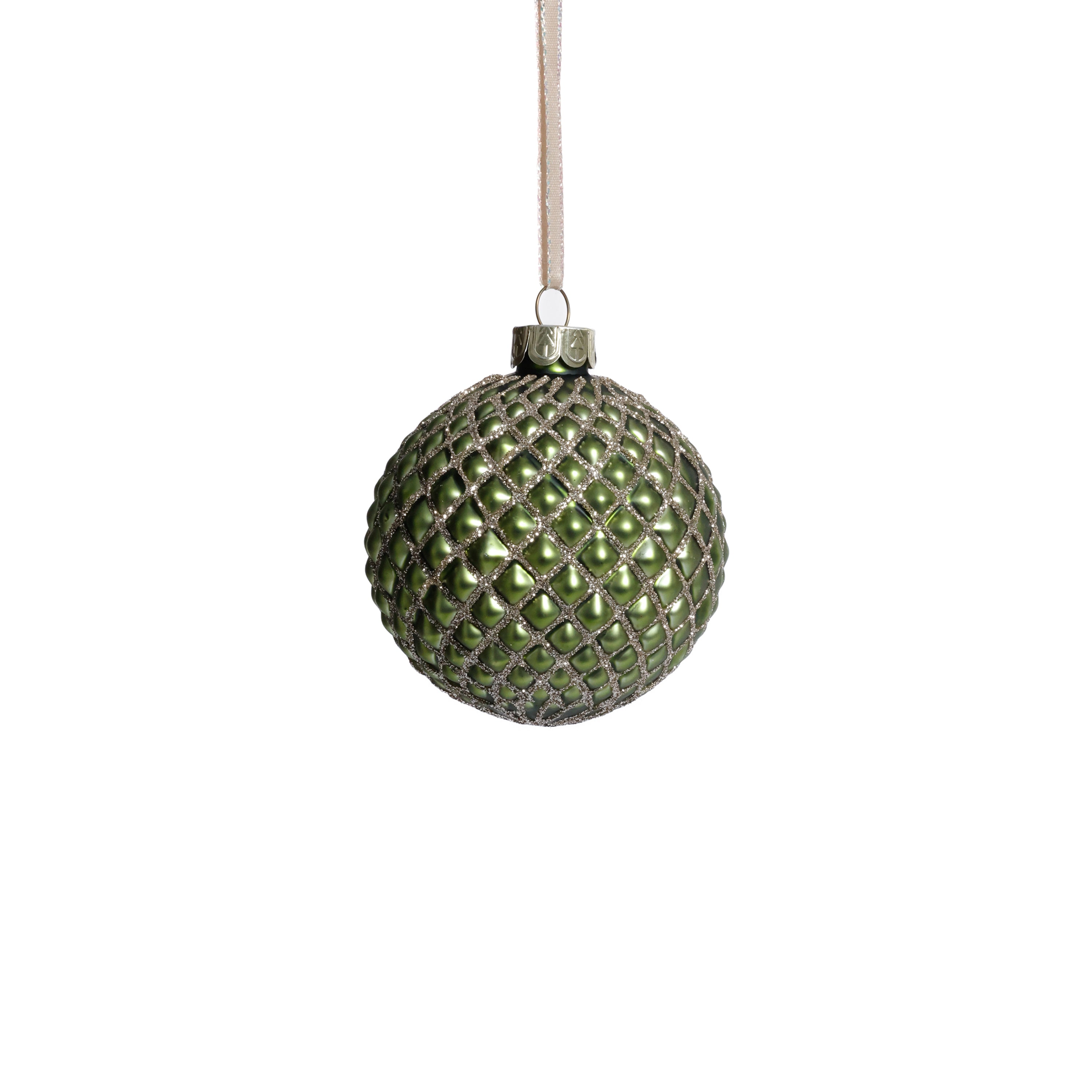 Metallic Glass Ball Christmas Ornaments, Set of 6 by The Favorites