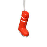 Après Ski Boot Holiday Ornaments, 6 Hanging Pieces (3 Sets of 2 Assorted Sizes)