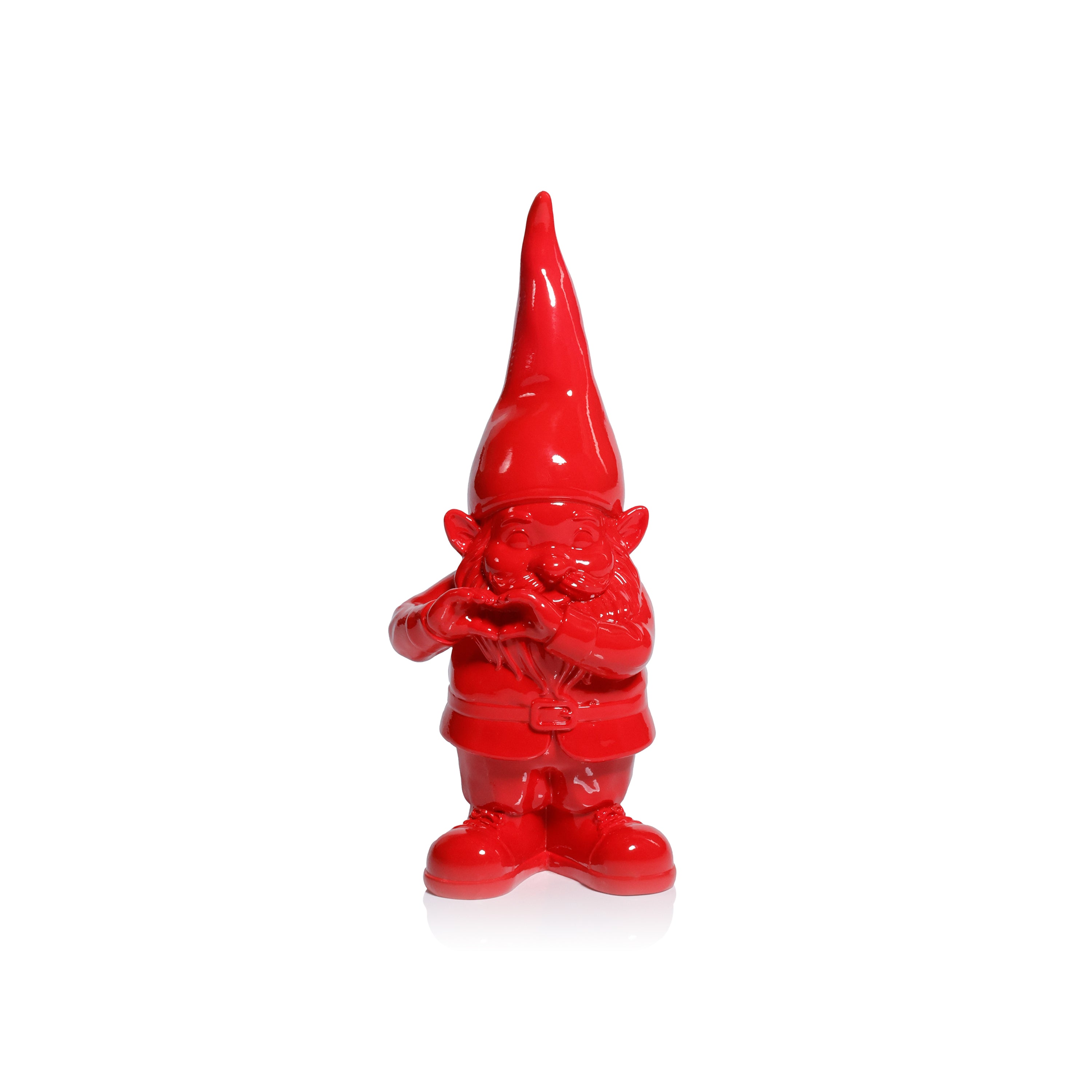 Whimsical Fun Gesture Gnome Holiday Tabletop Figurines, Set of 2 by The Favorites