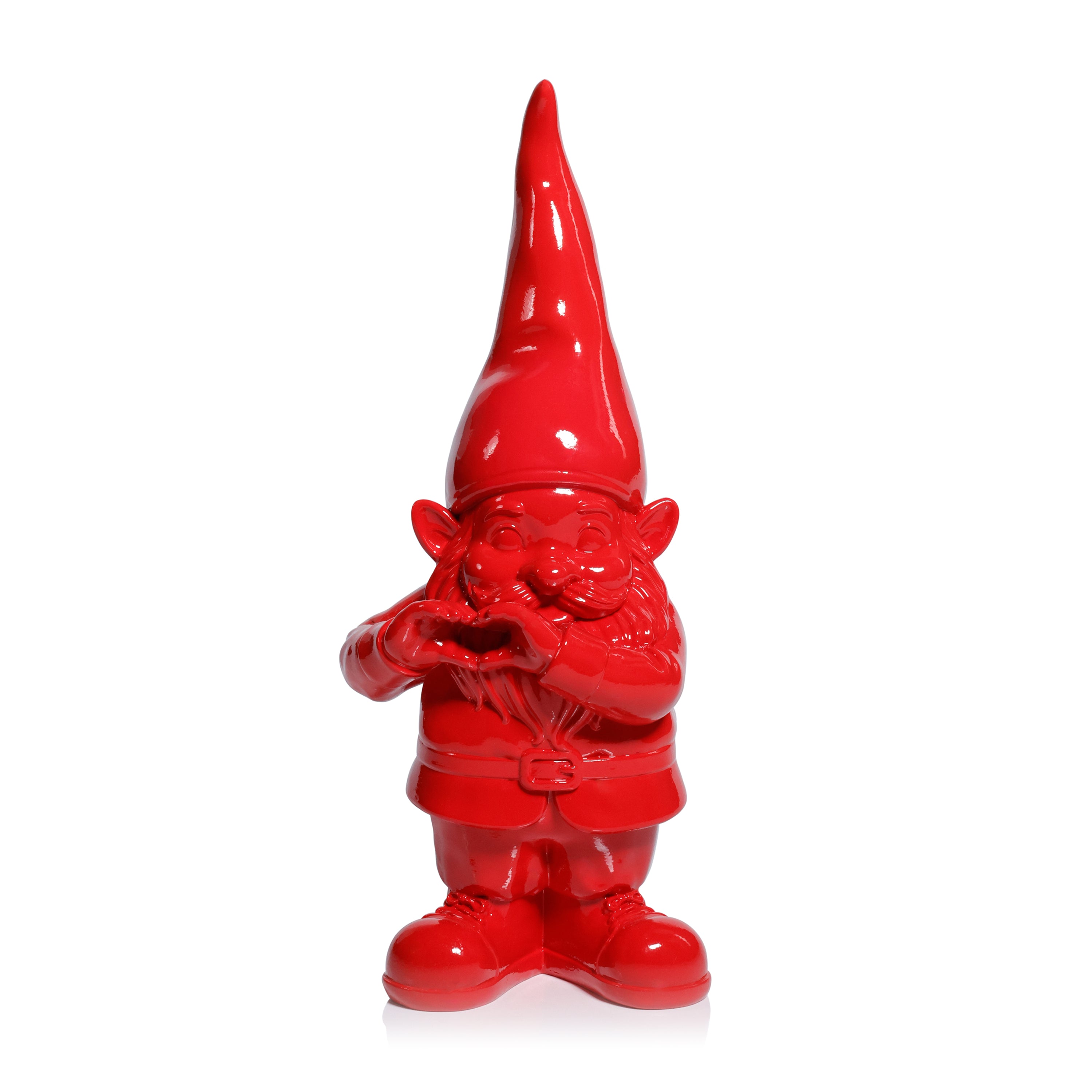 Whimsical Fun Gesture Gnome Holiday Tabletop Figurine by The Favorites