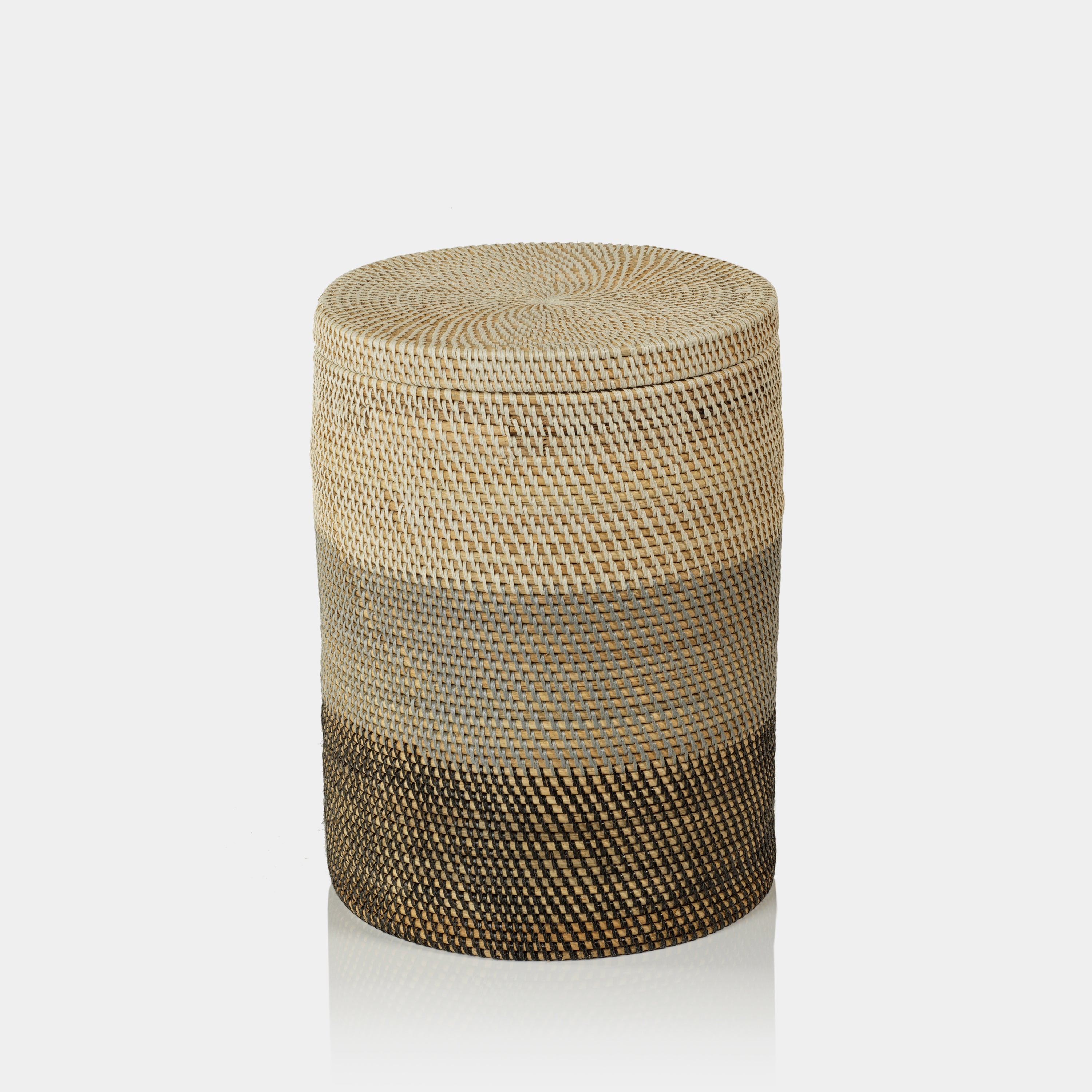 Image of Catalina Rattan Lidded Baskets