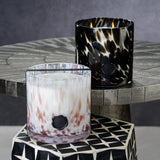 Image of Apothecary Guild Opal Glass Three-Wick Candle, Black Fig Vetiver