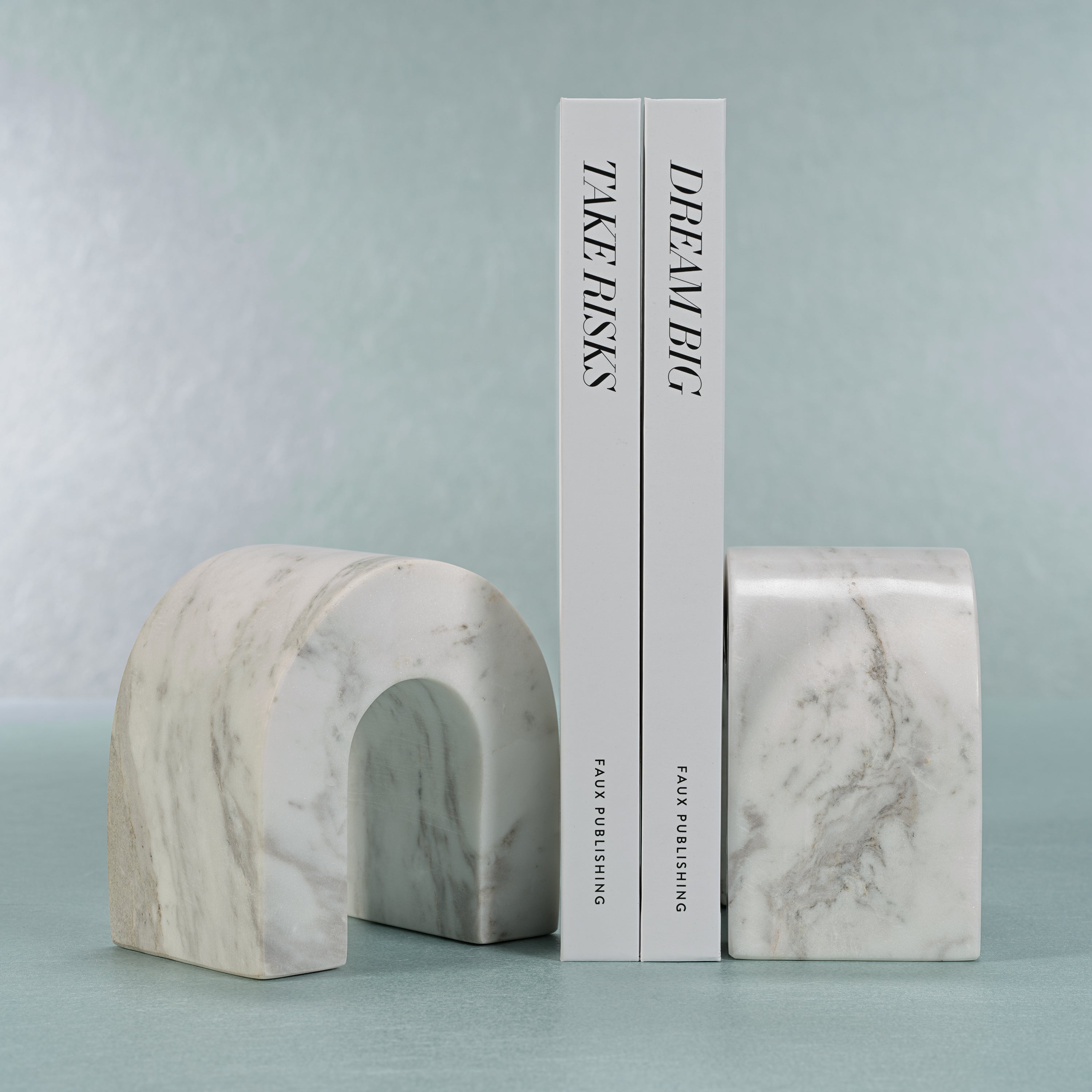 Image of Marquino Marble Bookends
