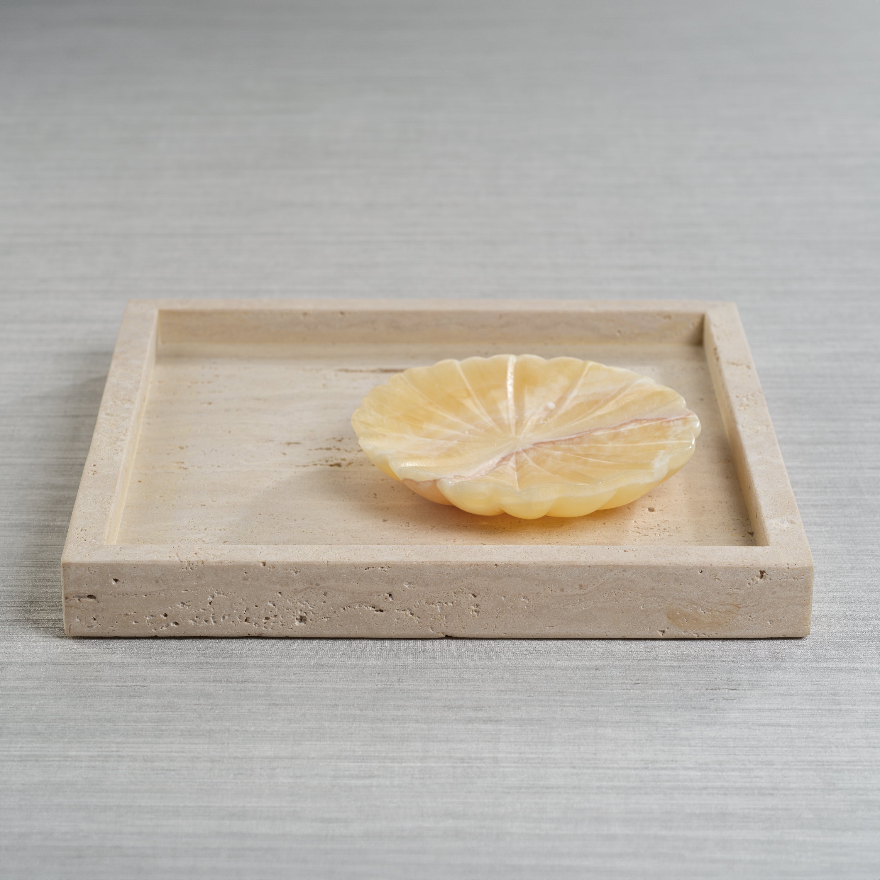 Image of Travertine Marble Tray