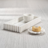 Image of Camogli Scalloped Marble Tray
