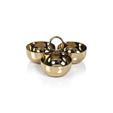 Aperitifs Cocktail Condiment Bowl Set - Polished Gold