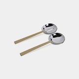 Two-Tone Salad Server Set