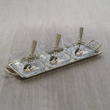 Roussillon Condiment Set with Spoons