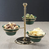 Monte Napoleone 3-Tier Condiment Bowl Set
