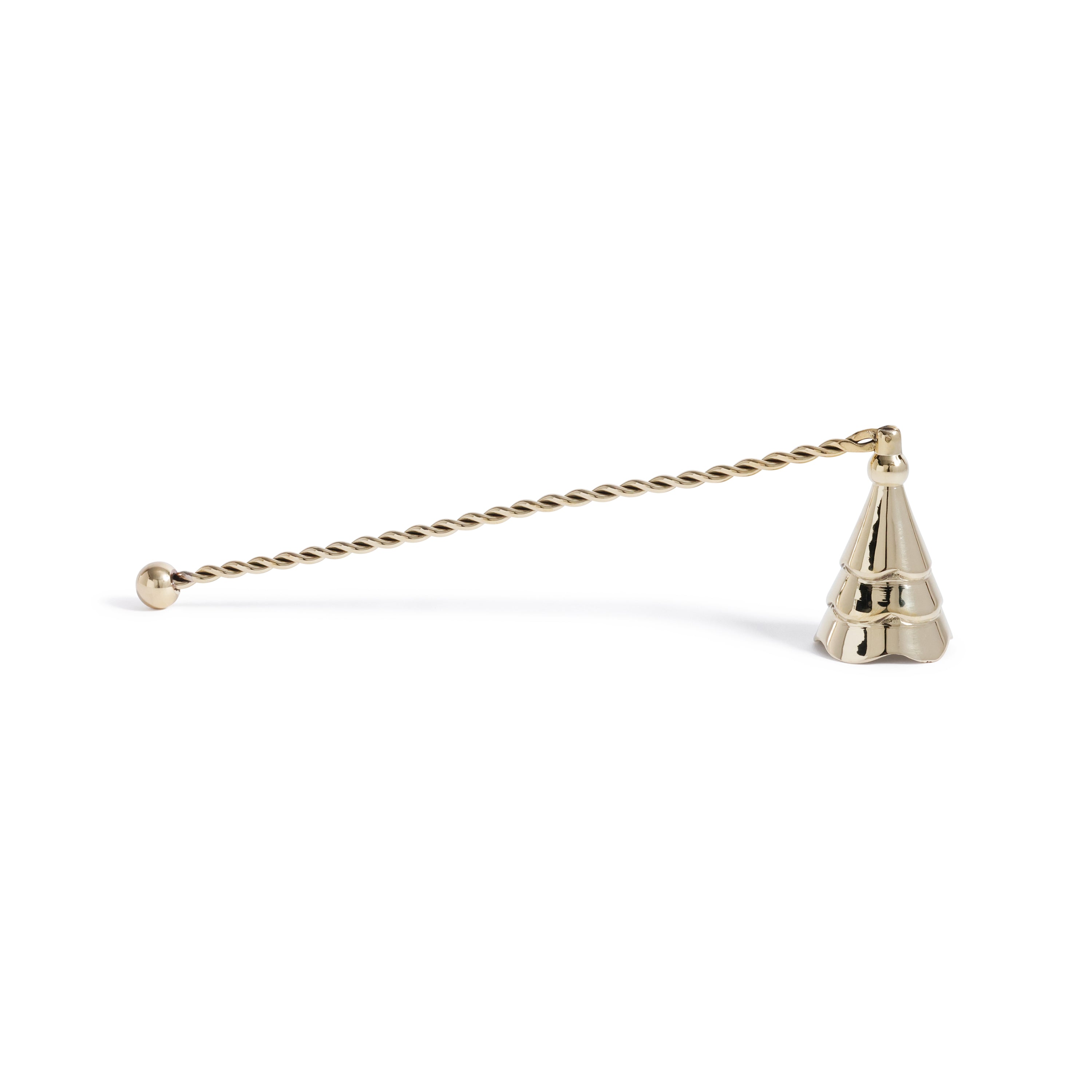 Christmas Tree Design Brass Candle Snuffer by The Favorites