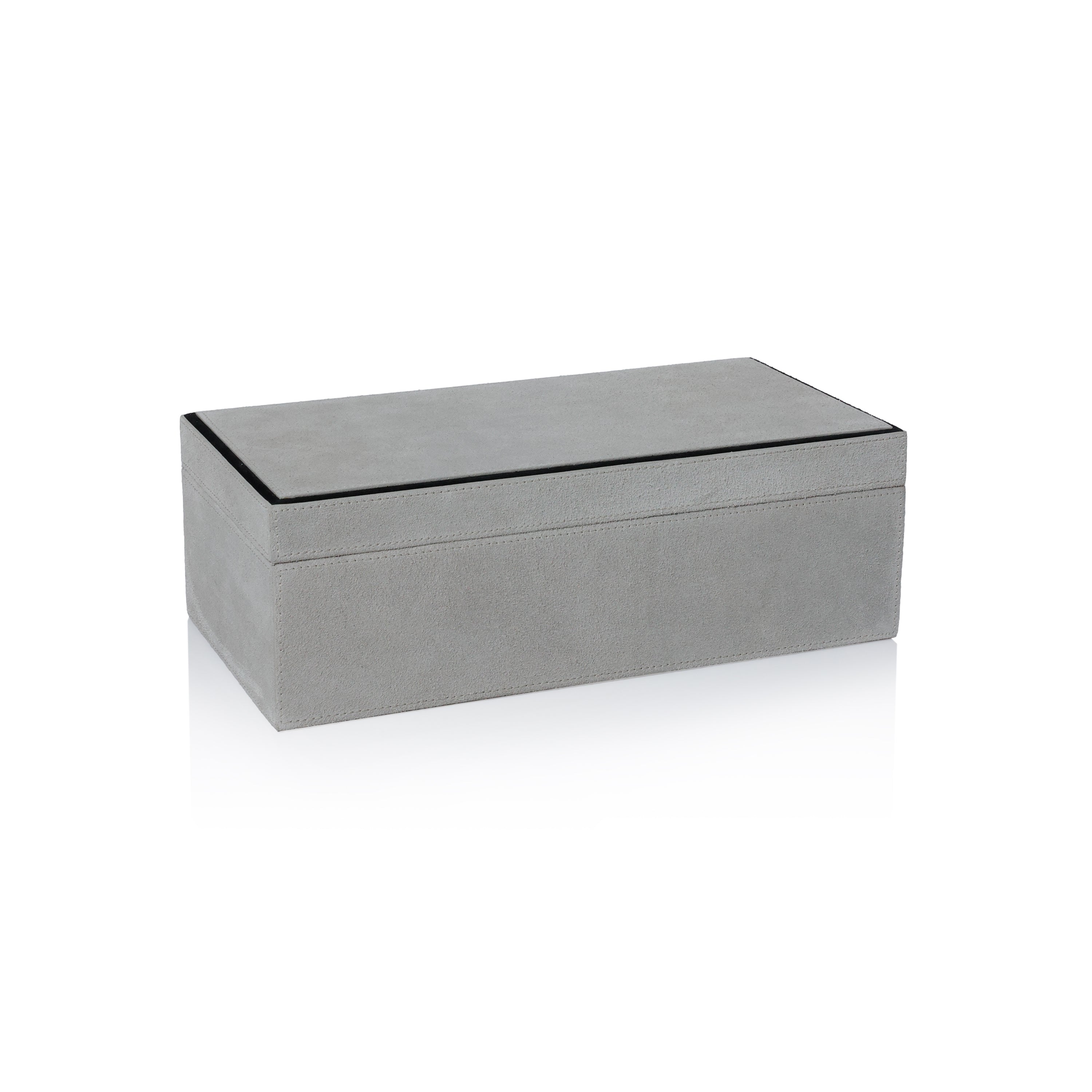 Arden Suede Leather Decorative Box by The Favorites