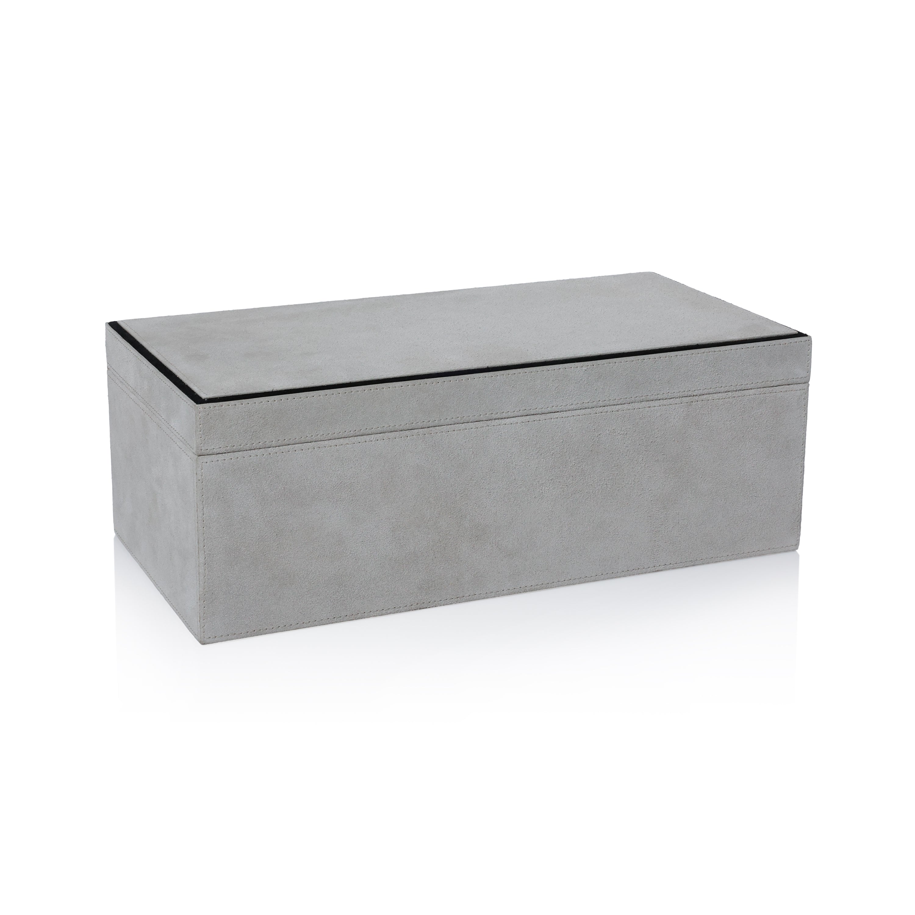 Arden Suede Leather Decorative Box by The Favorites