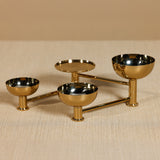 Swivel Polished Stainless Steel Condiment Set