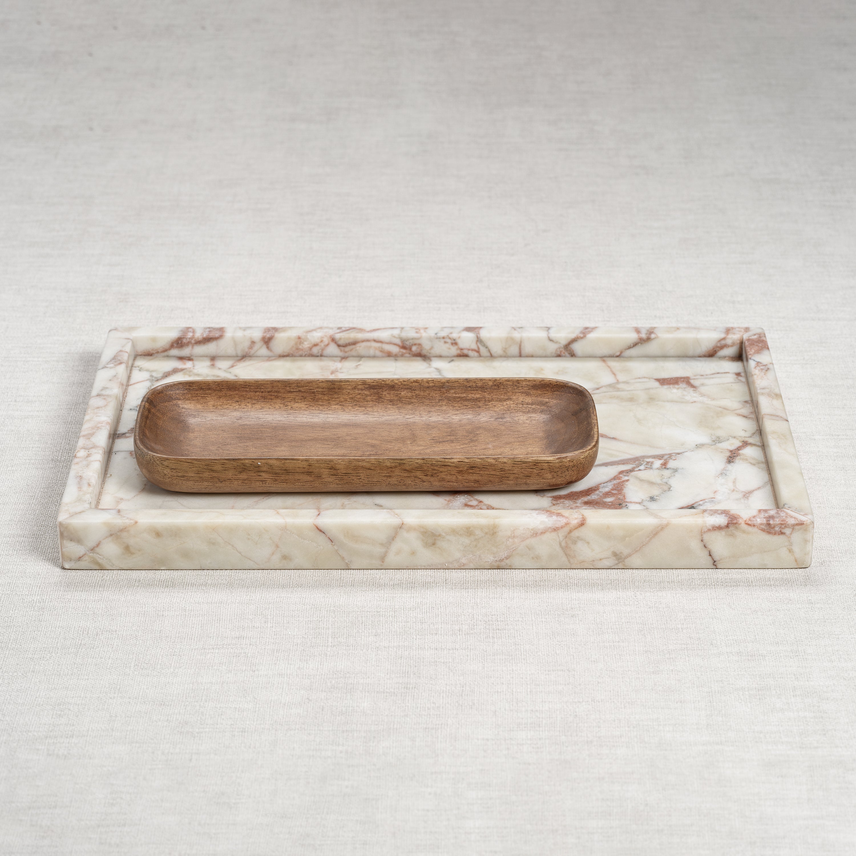 Image of Rosso Verona Marble Tray
