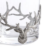 St. Anton Pewter & Glass Rock Glass, 280 ml