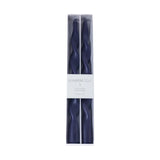 Lumière Twist Formal Candles- Set of 6 - 12 in, Twilight Indigo