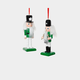 Soldier Ornament - 2 Assorted Pieces - Green