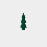 Tinsel & Tone Tree - Dark Green - 8.25 in