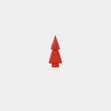 Tinsel & Tone Tree - Red - 6.75 in