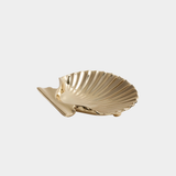 Sanibel Shell Trays in Polished Gold (Set of 2)