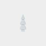 Tinsel & Tone Tree - White - 8.25 in