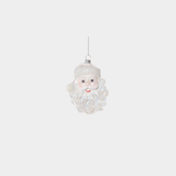 Luster Santa Claus Glass Ornament