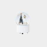 Mountain Dog with Sweater Snow Globe