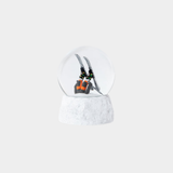 Head in Snow Skier Snow Globe