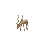 Large Reindeer - Gold - Grazing