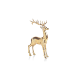 Large Gold Deer Looking Ahead
