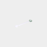 Swirl Spoons - Set of 4 - Green & White