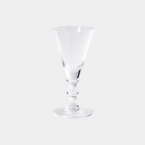 Lorraine 6-Piece Set Vintage Glass Cordial, Clear