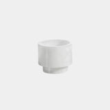 Yasmeen Polished Alabaster Stone Candle Holder - Small