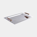 Spiga Stainless Steel Serving Bar Tray