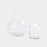 Caspian Tumblers (Set of 6) - Etched Flower Design