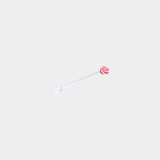 Swirl Spoons - Set of 4 - Red & White