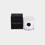 Apothecary Guild Opal Glass Mini Candle Jar in Gift Box, Elderflower Gin
