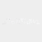 PRE-ORDER Botanica Glass Flower Napkin Rings (Set of 4), Clear