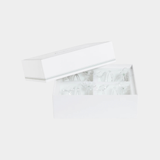 PRE-ORDER Botanica Glass Flower Napkin Rings (Set of 4), Clear