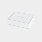 PRE-ORDER Botanica Glass Flower Napkin Rings (Set of 4), Clear