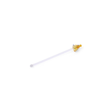 Tree Glass Stirrers - Set of 6 - Light Golden Amber